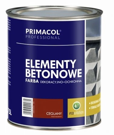 farba do elementów betonowych 0,75l ceglany